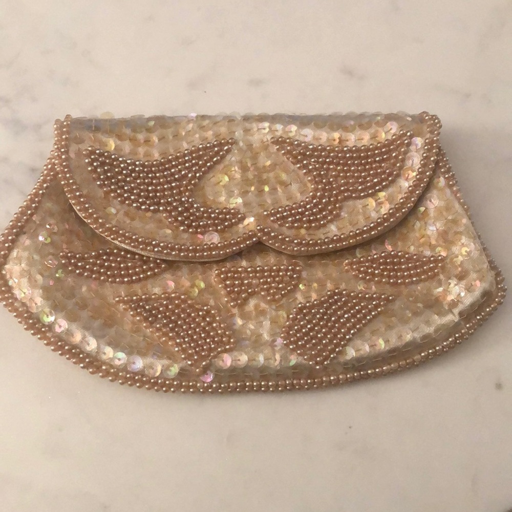 Sequin/beaded clutch